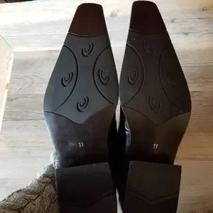 Zota | Shoes | Zota Leather Monk Strap Pointed Square Toe  display picture 2